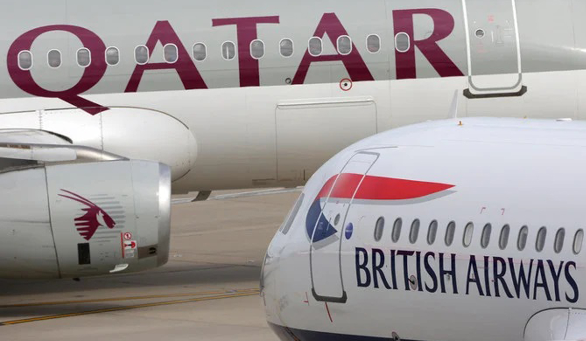 Qatar Airways and British Airways